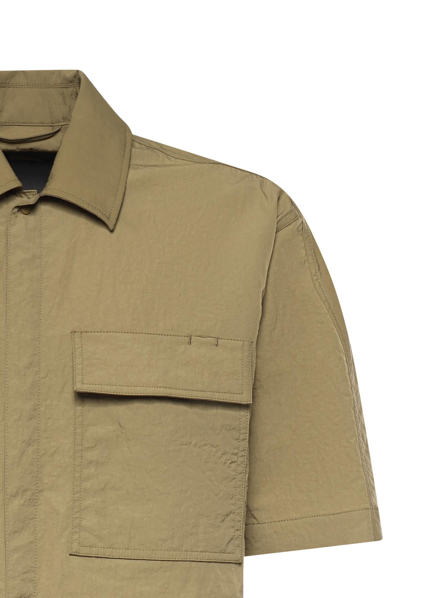 Camicia in tech-crincle CM00015UL 128277305 LAMINAR 