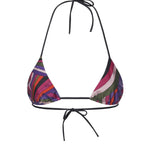 Top bikini a triangolo con stampa Iride 5UMX22 5U755011 PUCCI 