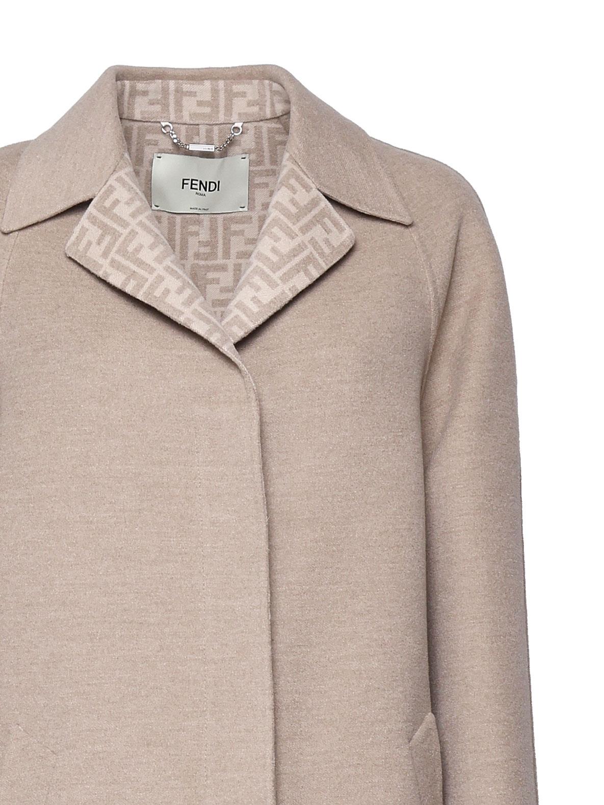 SOPRABITO FF DOUBLE WOOL FF6042 A5HDF1PNO FENDI 