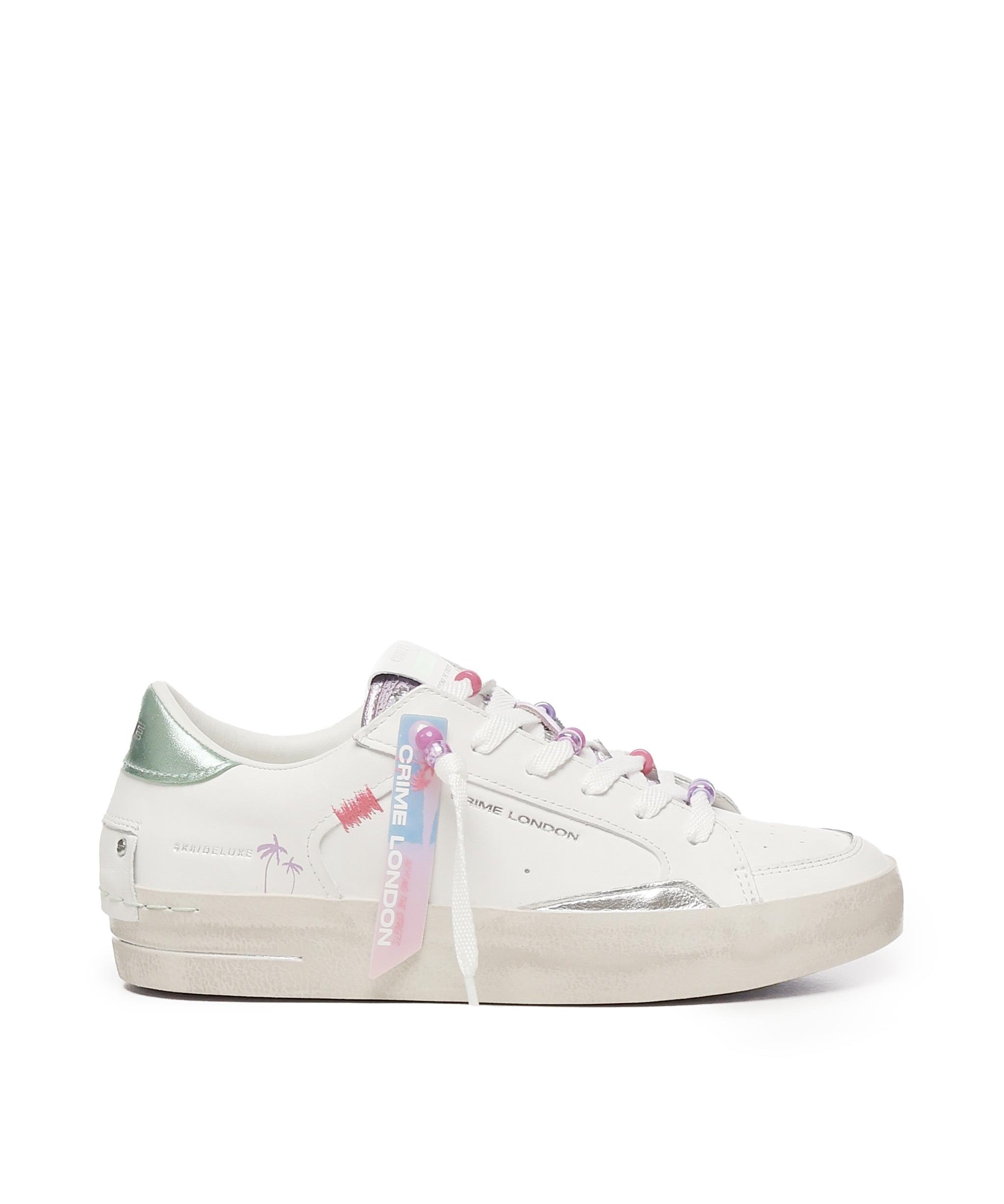 Sneakers SK8 Deluxe 20100PP7 WHITE CRIME LONDON 