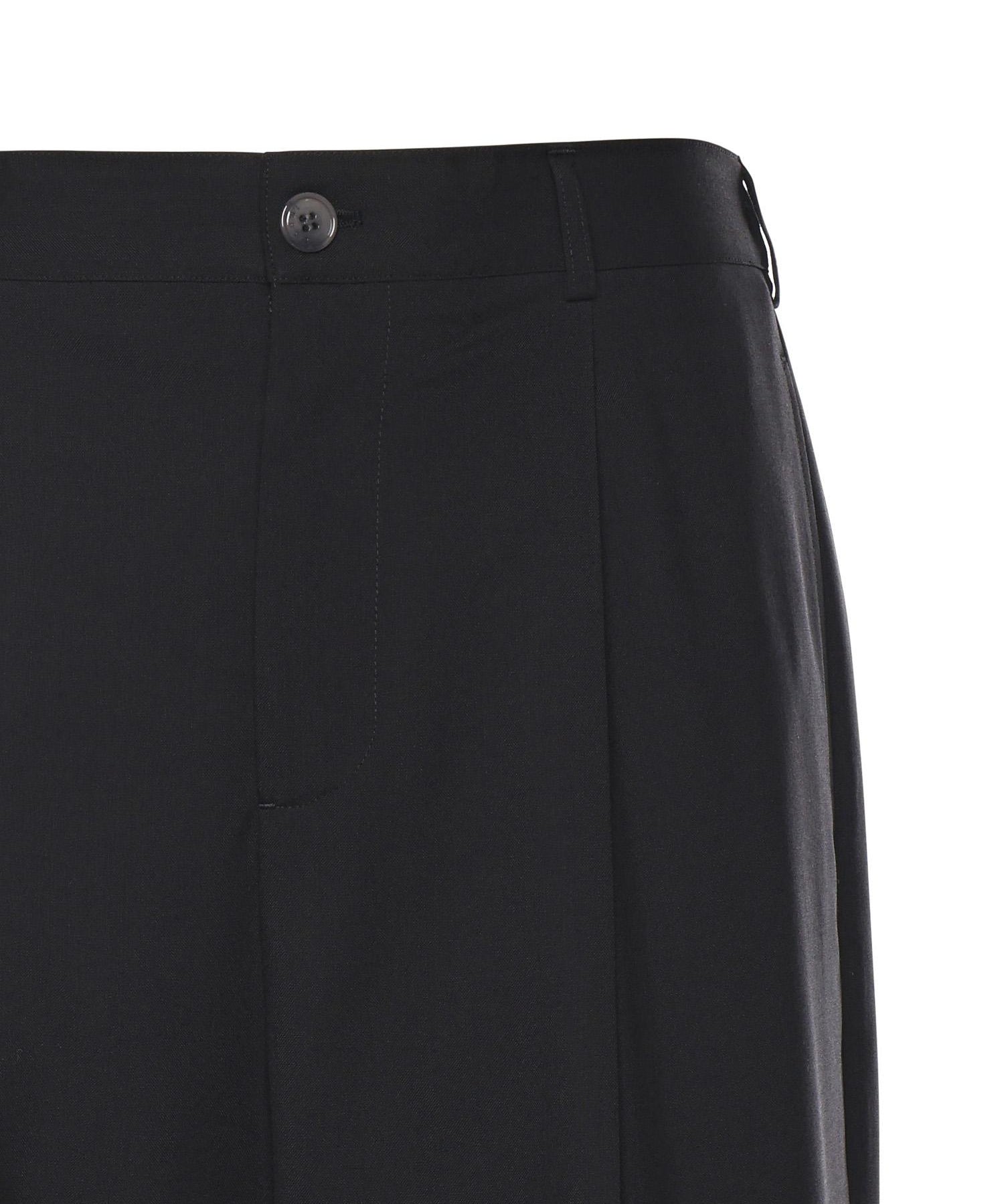Pantaloni plissettati in fresco lana PUMU0332U0 UTW83900N99 MARNI 