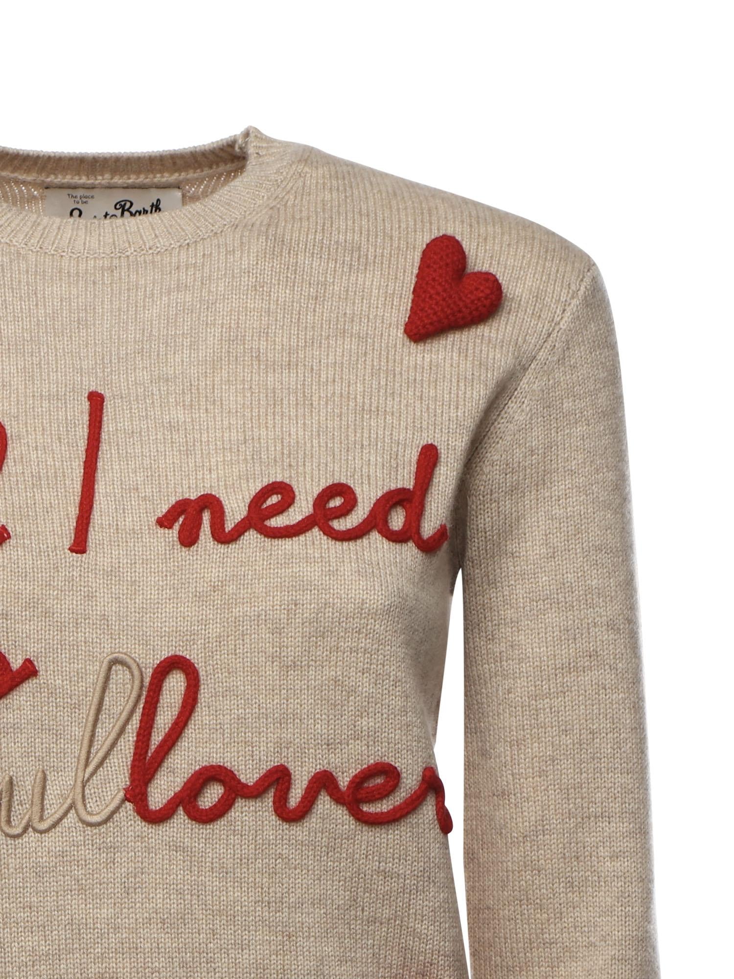 Maglione New Queen in misto cashmere QUE0010 00671I MC2 SAINT BARTH 