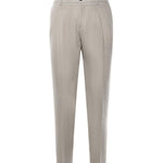 Pantaloni sartoriali in lino RICCARDO CC REGULAR LLAPNATURALE BEABLE 