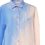 Camicia in cotone tecnico con stampa sfumata S540Y05XCX 5140 LOEWE 