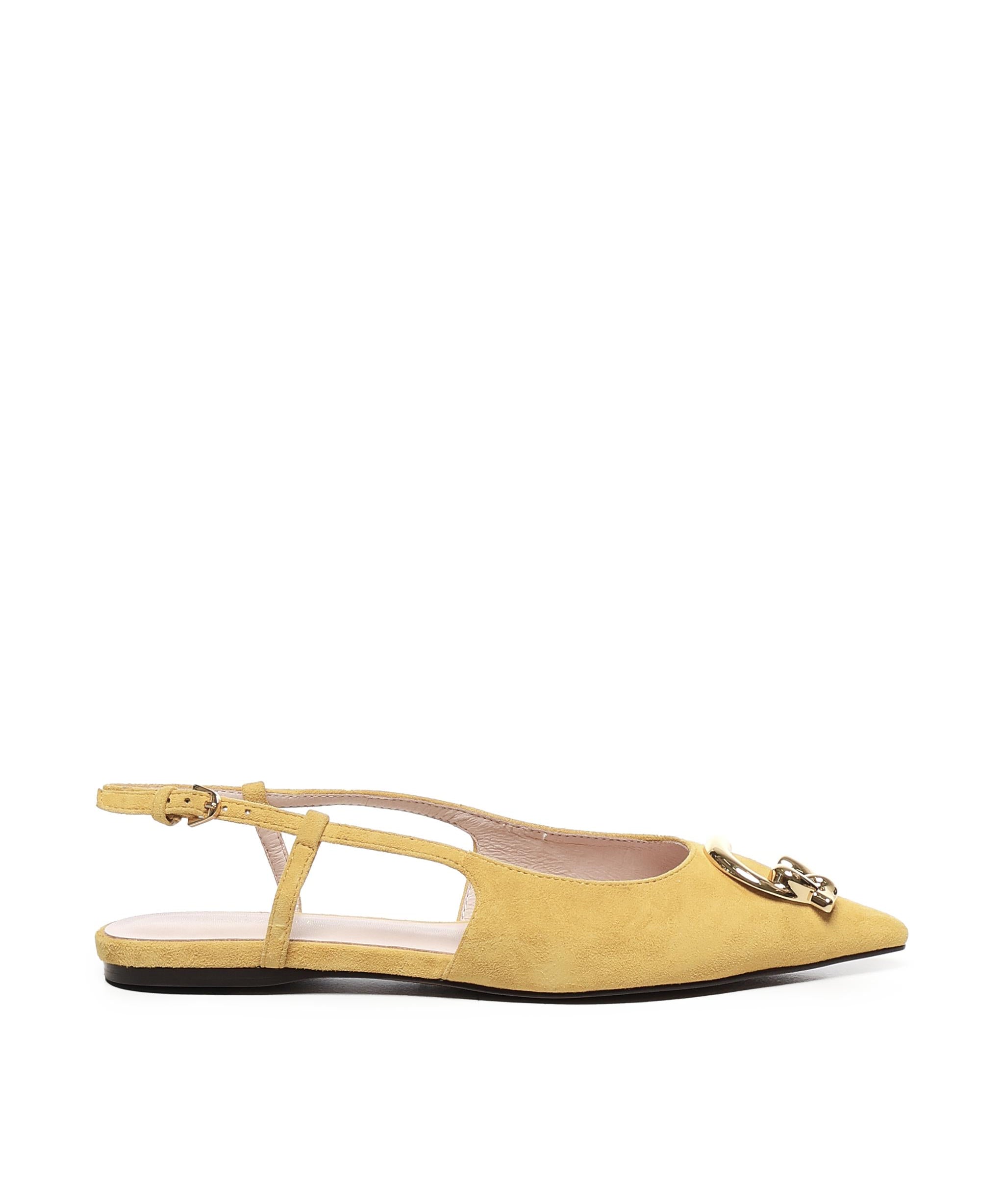Slingback flat C-Me in suede E4SB2210201 J19 COCCINELLE 