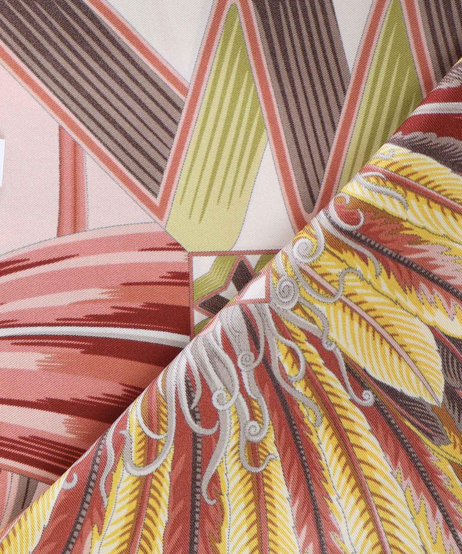 Foulard in seta con stampa 310216 785339002 FERRAGAMO 