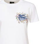 T-shirt con ricamo e stampa WRMA0006 AK788W0111 ETRO 