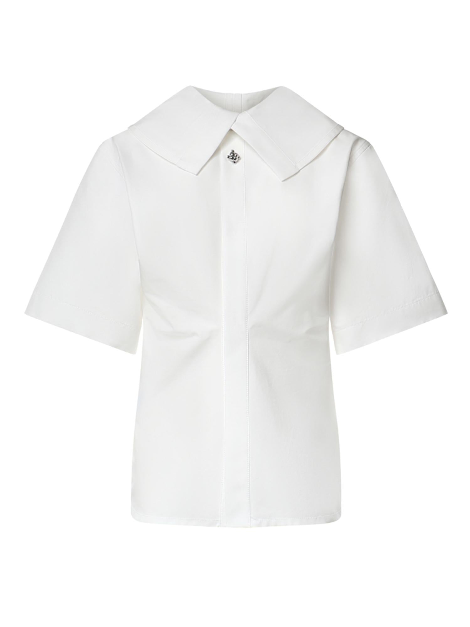 Top in tela di cotone 869475 V6D109071 BOTTEGA VENETA 