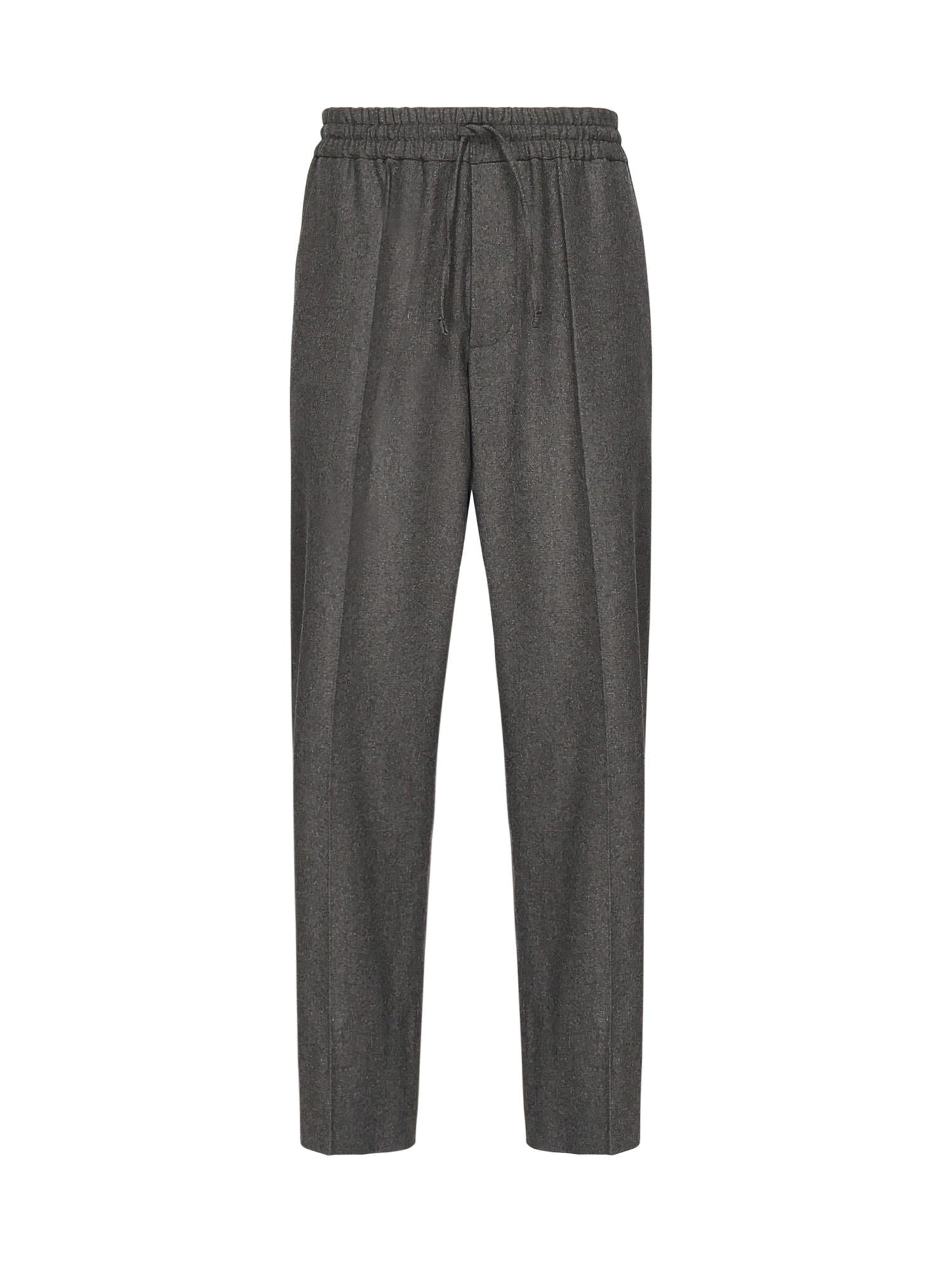Pantalone 'Le Pantalon Élastiqué' HBP191WV008 GY Drôle de Monsieur 