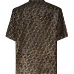 Camicia in seta FF jacquard FS0795 AKEEF1440 FENDI 