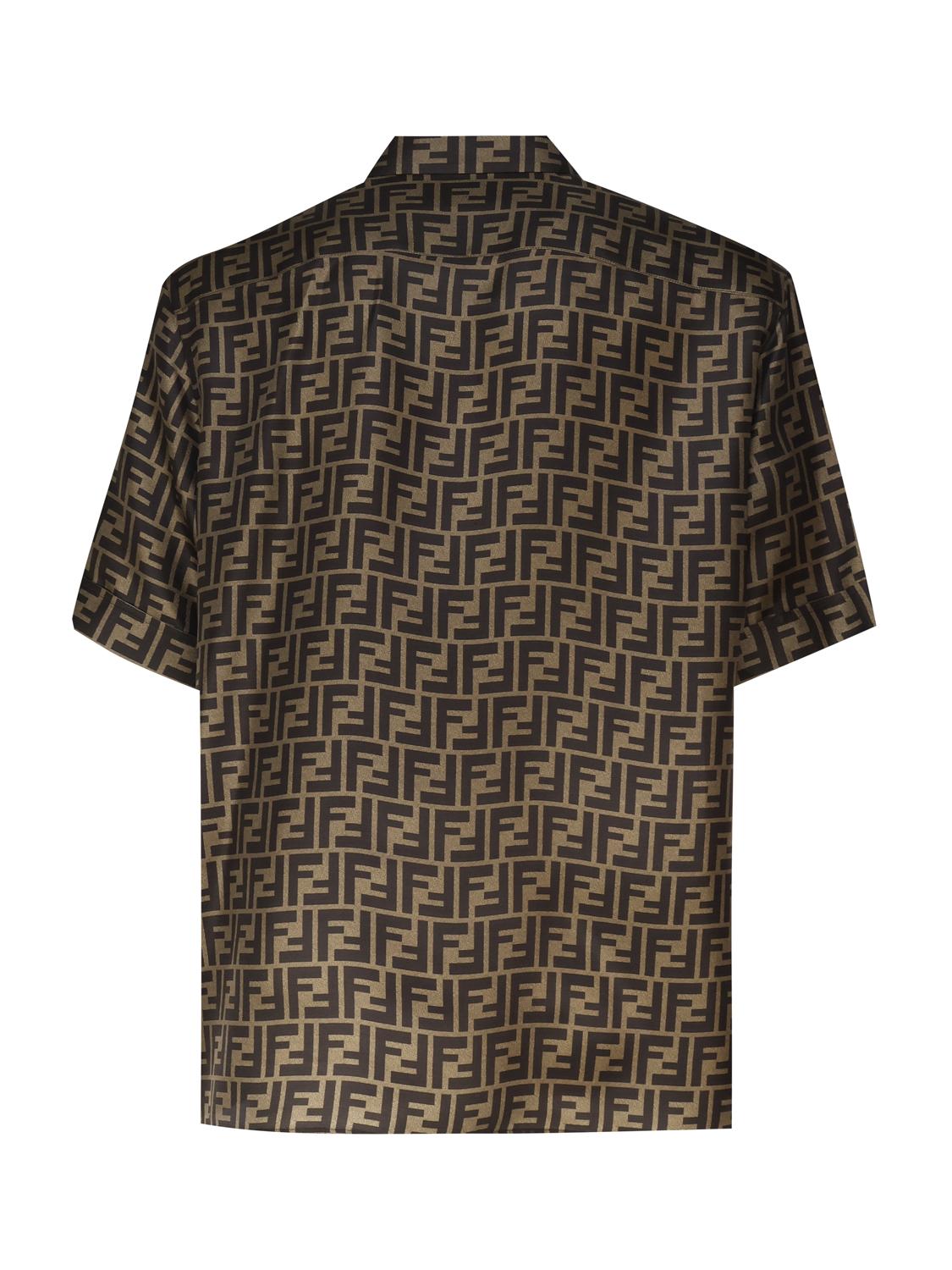 Camicia in seta FF jacquard FS0795 AKEEF1440 FENDI 