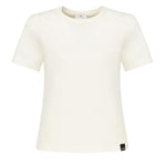T-shirt con ricamo logo 325JTS217JS0233 0001 COURREGES 