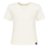 T-shirt con ricamo logo 325JTS217JS0233 0001 COURREGES 