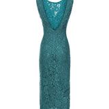 Abito in pizzo floreale 106588 A330V76 PINKO 