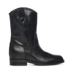 Stivali Kim low in pelle A56051 NERO CARMENS 
