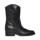 Stivali Kim low in pelle A56051 NERO CARMENS 