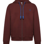 Felpa con cappuccio e zip in cotone H526Y25X87 7110 LOEWE 