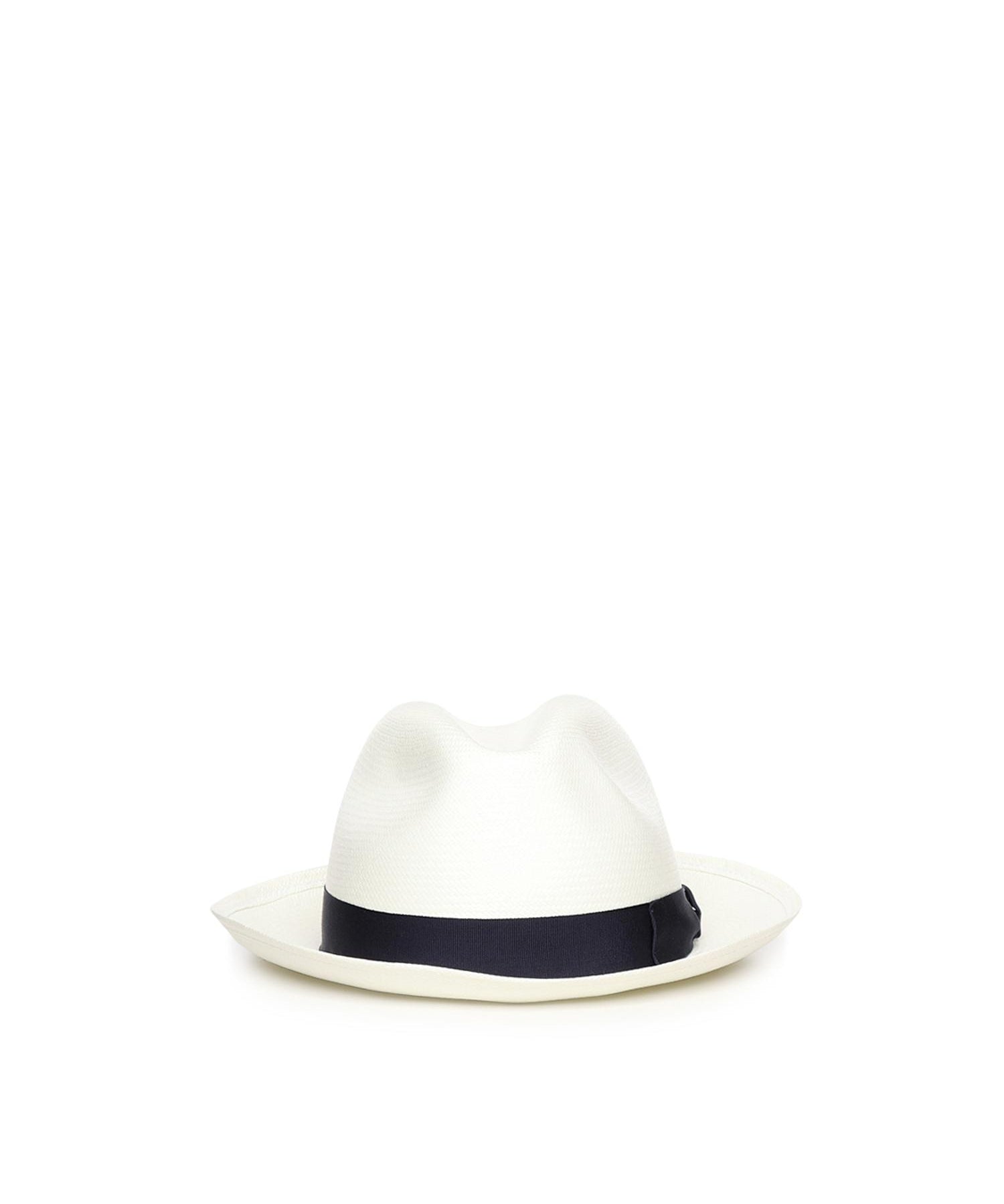 Cappello Federico Panama con logo 140338 01C0 BORSALINO 