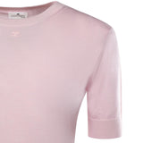 Top in lana con logo 126MTO478FI0071 5022 COURREGES 