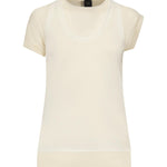 T-shirt con maniche asimmetriche e canotta abbinata 105152 A2LSZC1 PINKO 