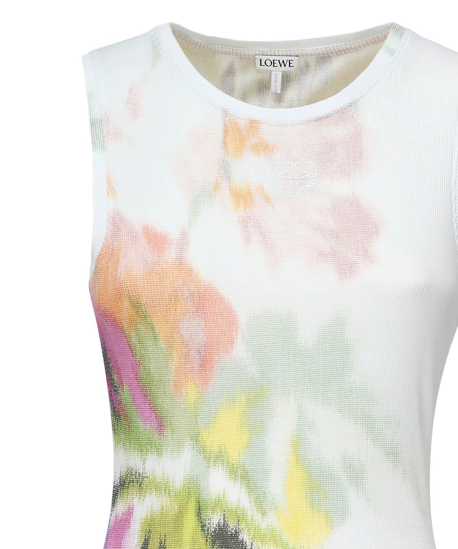 Abito a canotta in seta e cotone S359Y51XA3 5459 LOEWE 