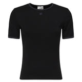T-shirt con logo 125JTS017JS0203 B175 COURREGES 