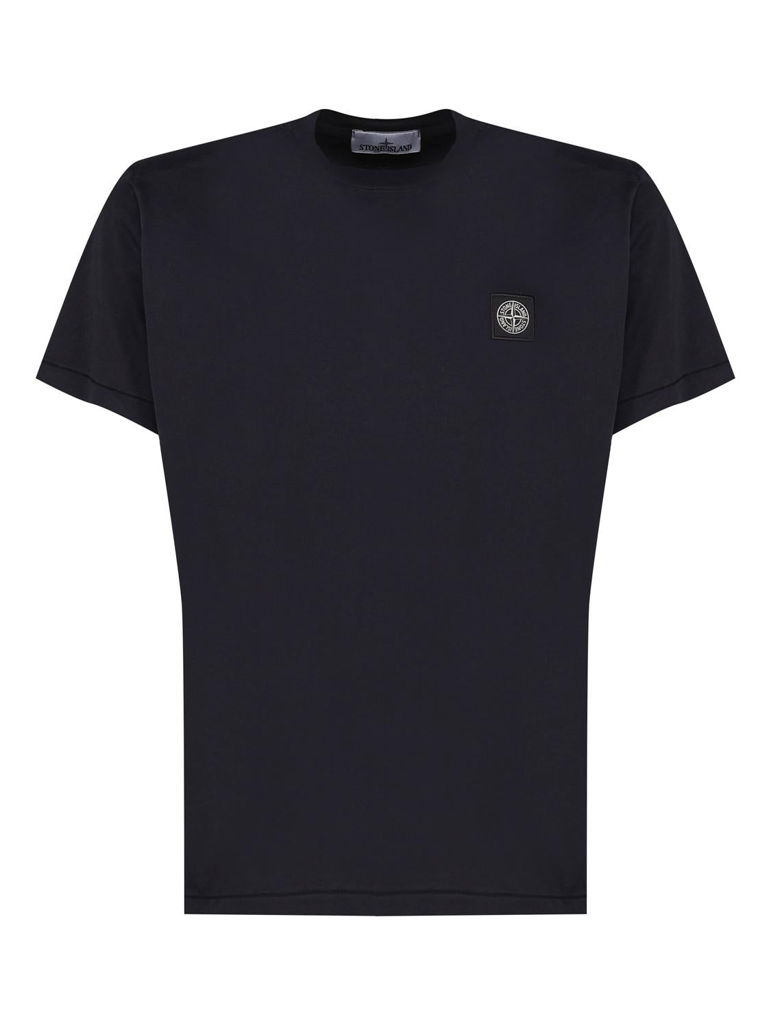 T-shirt con patch logo MO101524113 -A0020 STONE ISLAND 