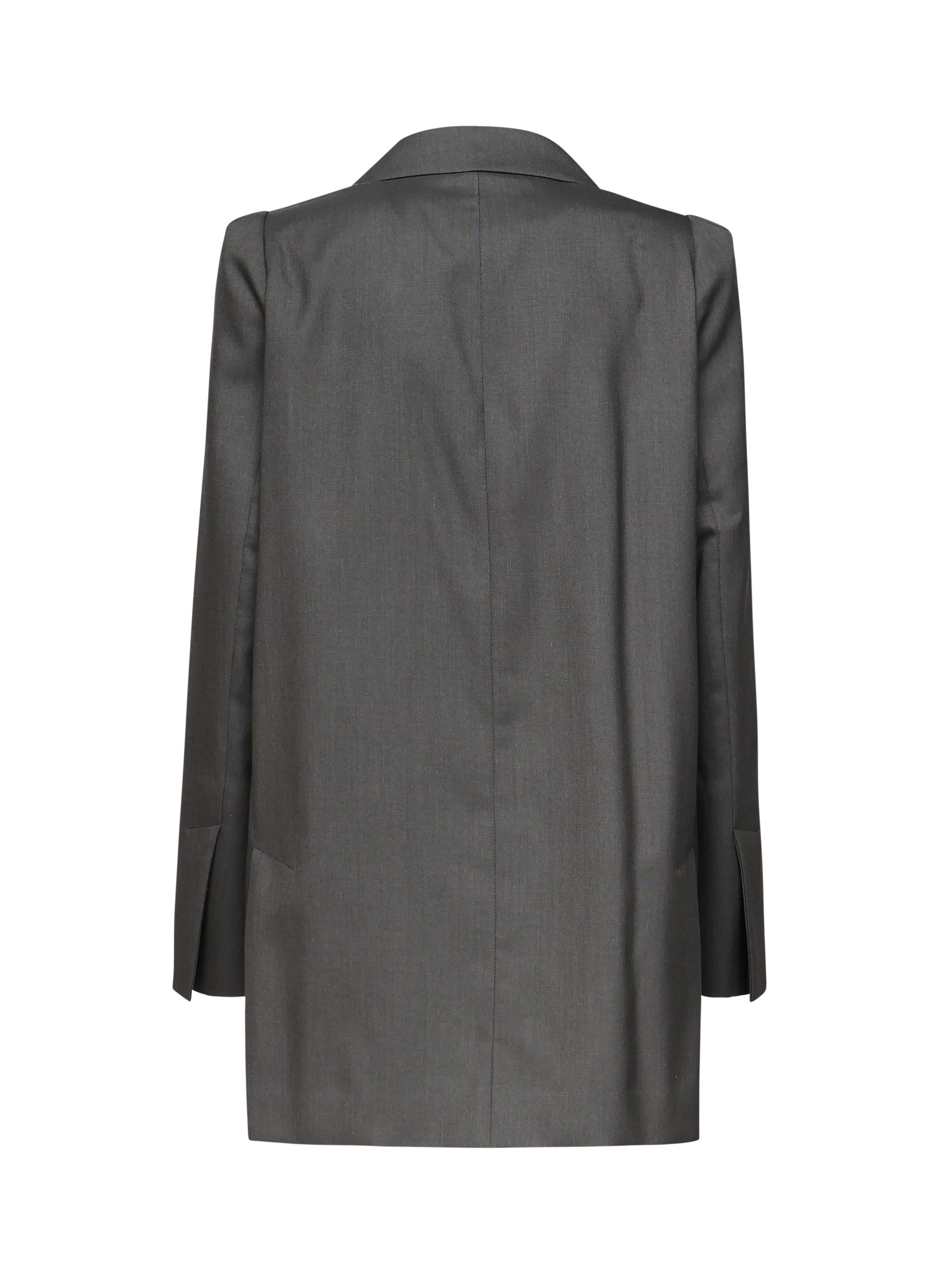 BLAZER MONOPETTO IN LANA, MOHAIR E SETA "EBRIDI" 2511041253600 015 MAX MARA 