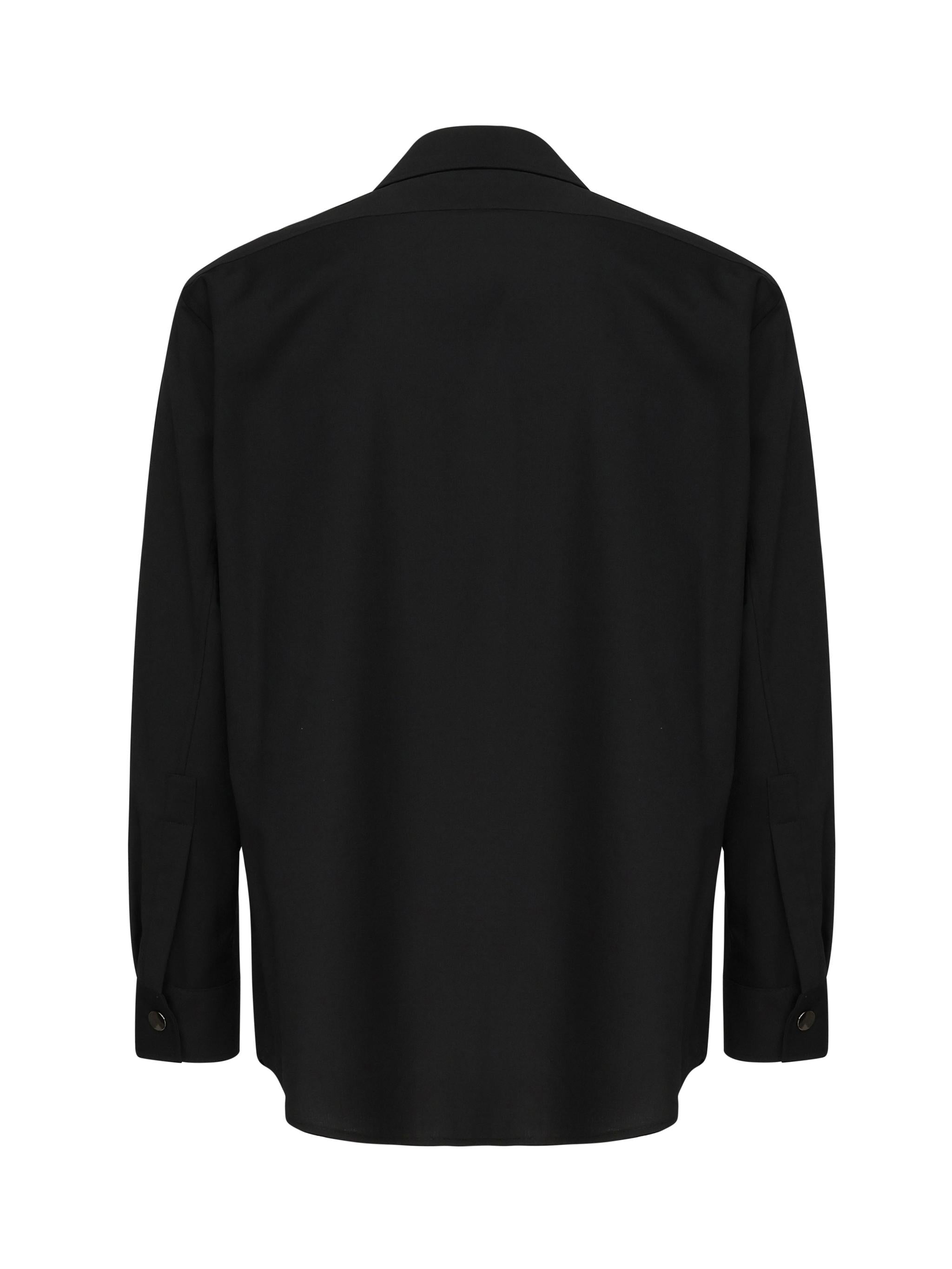 Camicia Horse con zip HORSE NERO GIULIANO GALIANO 