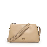 Borsa a tracolla Mini One, Two, Three Bag in pelle 105883 A0QOC94Q PINKO 