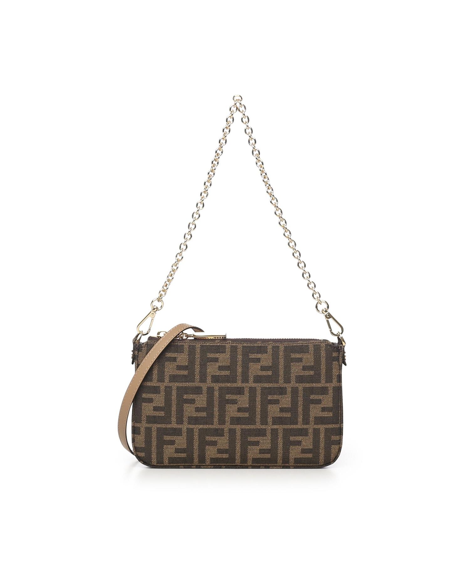 Pouch Baguette FF Jacquard 8BS073 AD23F1GE3 FENDI 