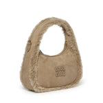 Borsa Wander in montone 5BC125 2IDKF0036 MIU MIU 