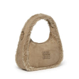 Borsa Wander in montone 5BC125 2IDKF0036 MIU MIU 