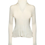 Maglia Plissé In Viscosa Leggera 715441 V2CX07112 BOTTEGA VENETA 