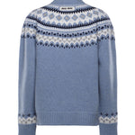 Maglione girocollo in lana MML02Y 18SIF0013 MIU MIU 
