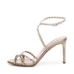 Sandali Love Struck con cristalli<BR/> LSKMIDS0 NPLLCO AQUAZZURA 