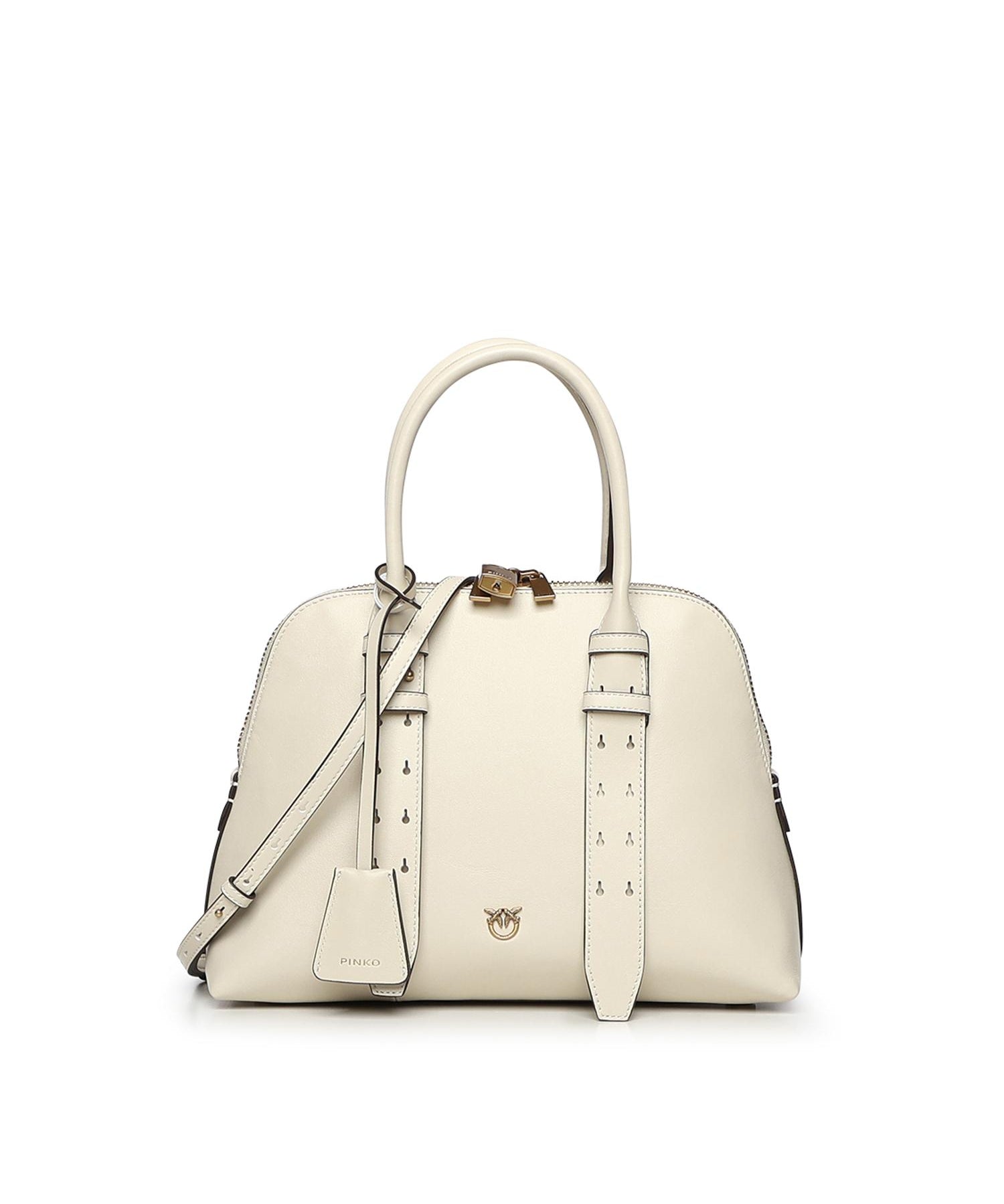 Borsa a mano media Escape Bag in pelle 105906 A0QOZ14Q PINKO 