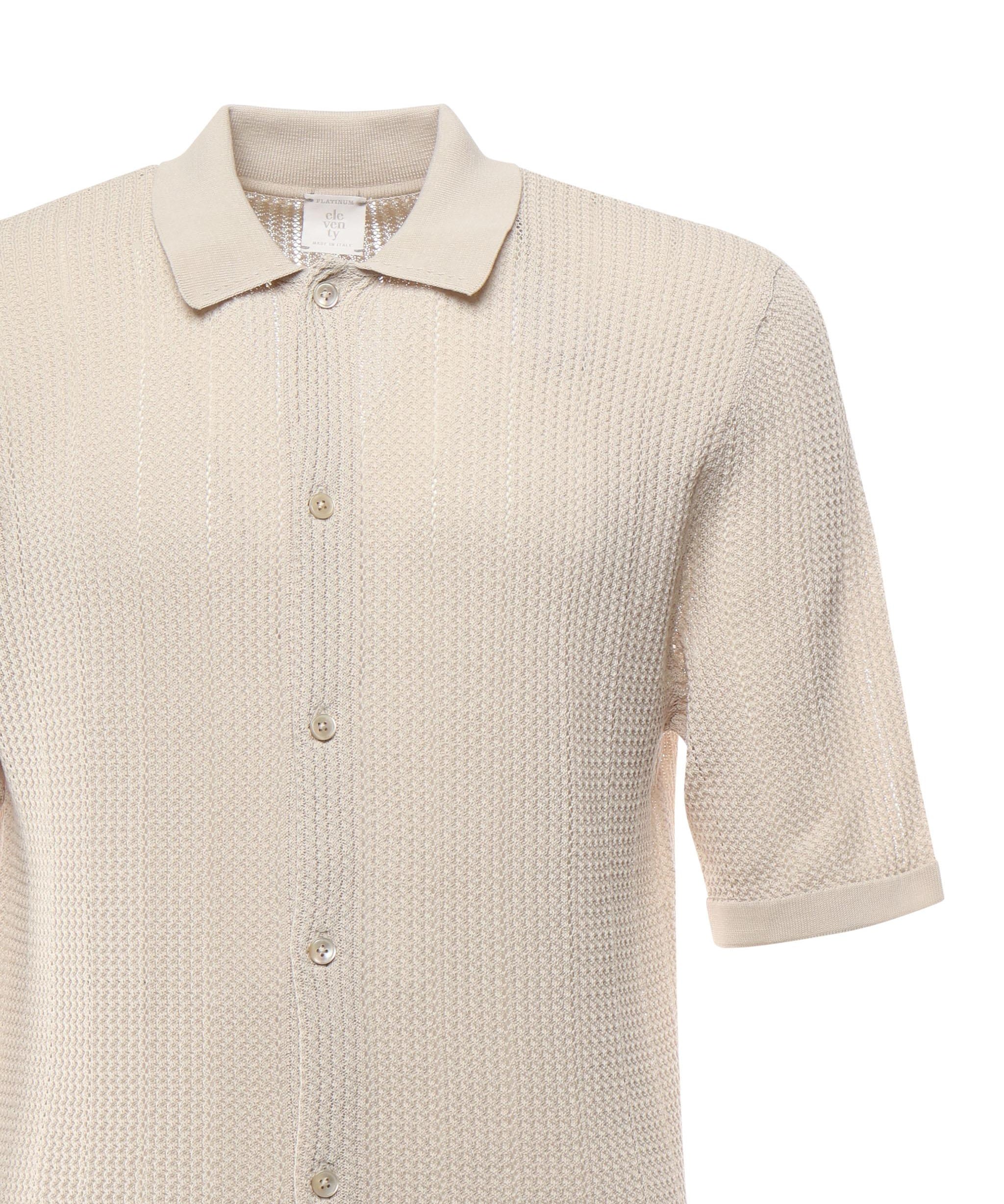 Maglia-camicia in cotone K76MAGK52MAG0A001 02NNN ELEVENTY 