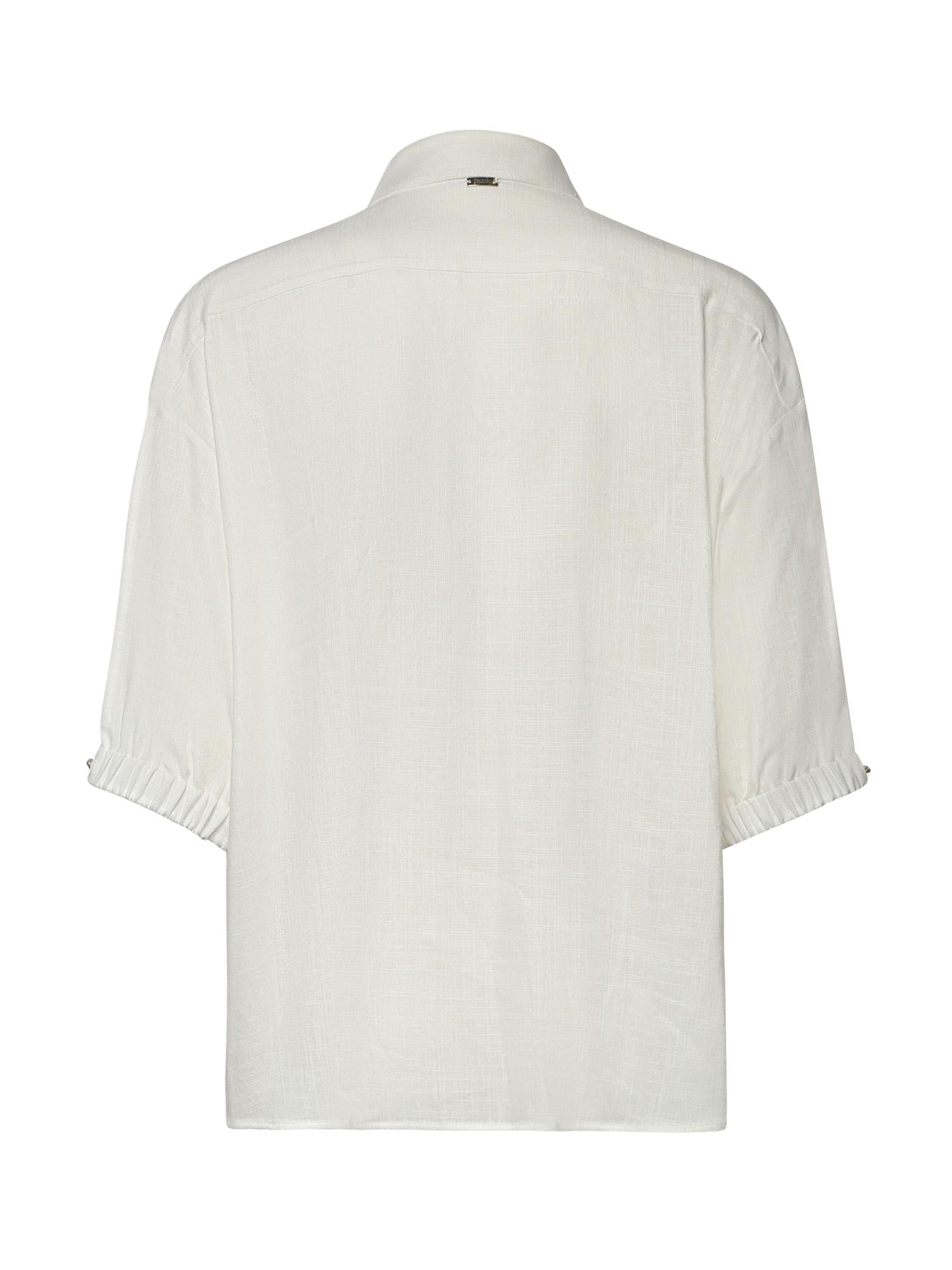 Camicia in linen blend CM000046D 126891000 HERNO 