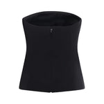 Top bustier con ricamo di strass 79AAM615 N0356899 GENNY 