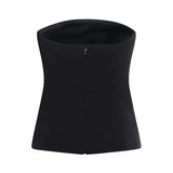 Top bustier con ricamo di strass 79AAM615 N0356899 GENNY 