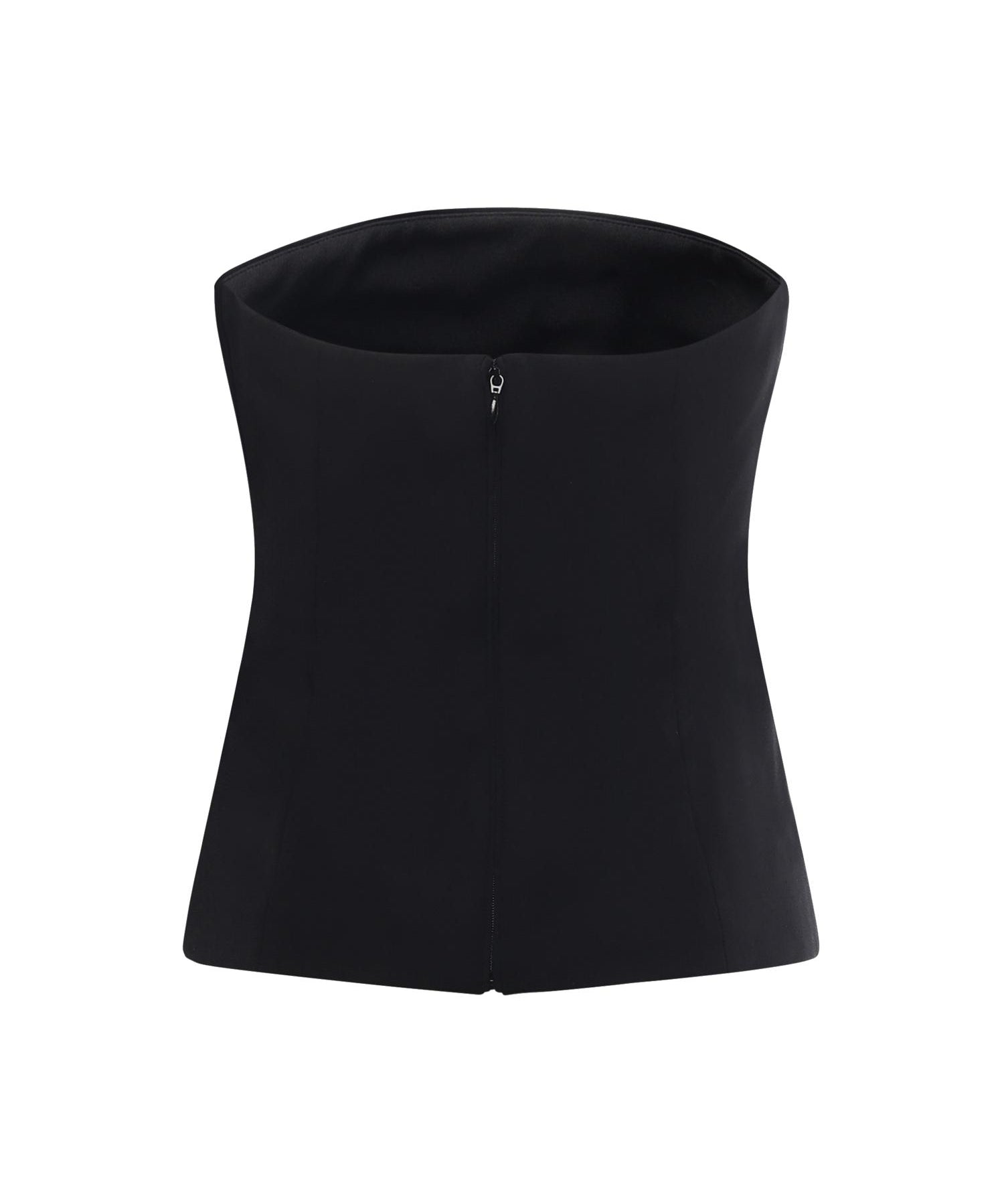 Top bustier con ricamo di strass 79AAM615 N0356899 GENNY 