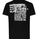 T-shirt with print S74GD1338 D20020900 DSQUARED2 