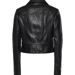 Giacca chiodo stile biker in nappa 106247 A32IZ99 PINKO 