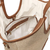 Borsa Tote Jenny 73BS8VR01P JENNYNATURALE/CUOIO V° 73 