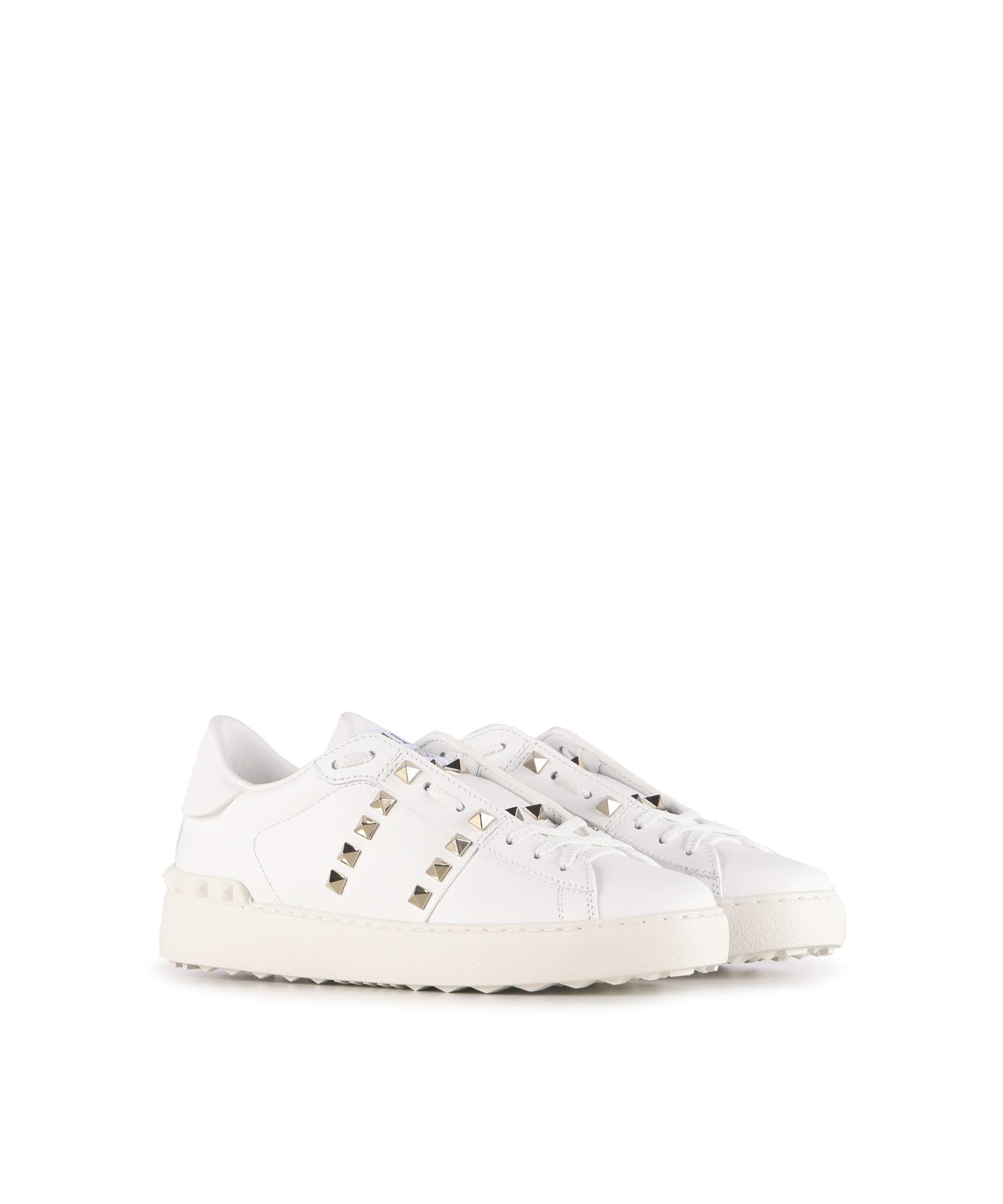 Sneaker Rockstud Untitled in vitello 8W2S0A01 BHS0BO VALENTINO GARAVANI 