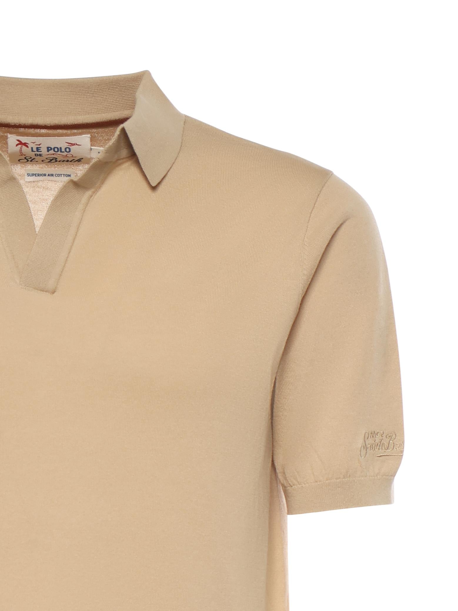 Polo in maglia Sloan SLO0001 00102L MC2 SAINT BARTH 