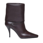 Stivaletti niki in pelle liscia 801393 AADV22245 SAINT LAURENT 