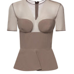 Top bustier NDTOP1107500700VR  NENSI DOJAKA 