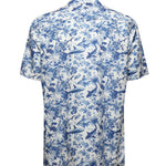 Camicia Kalea con stampa squali KALE001 01127H MC2 SAINT BARTH 